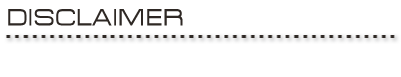 Disclaimer